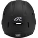 thumbnail image 5 of Casco de bateo de sóftbol Rawlings RX2 Series Junior negro, 5 of 7
