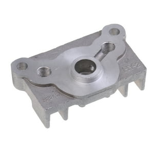 Genérico - Placa Adaptadora Para Radiador Enfriador De Aceite Para Motocicleta De 50/70/110/125/140Cc Plata