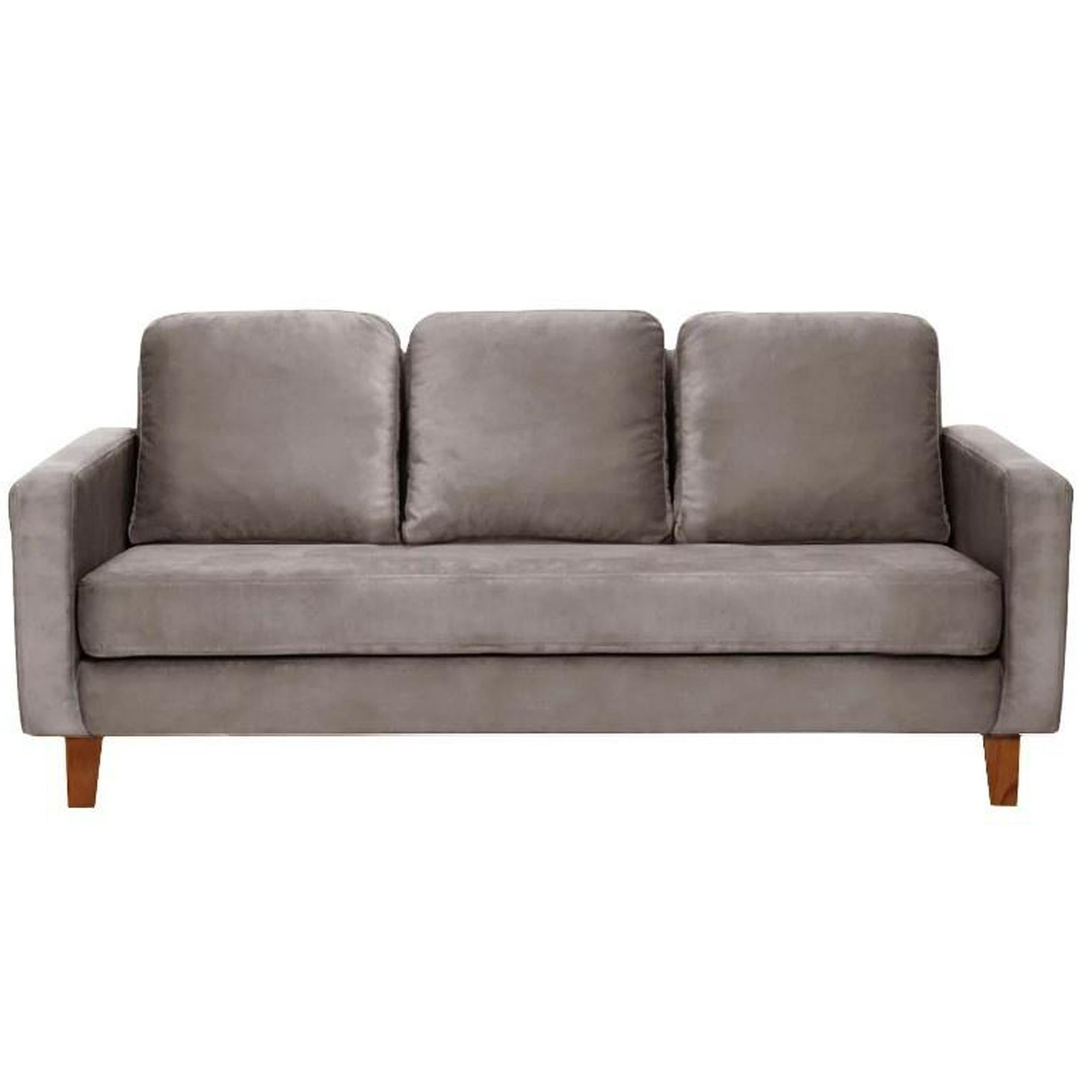 Latam Home - Sofa Venecia 3c Tela Velvet Gris