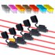 thumbnail image 1 of Portafusibles en línea Ledvillage Pack de 5, 30 cm, 16 AWG con 35 fusibles, 1 of 5