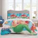 thumbnail image 1 of Ariel Bedding Sets Cartoon Duvet Cover Lightweight 3 Piece Bet Sets for Kids Boys Girls, 1 of 5
