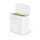 thumbnail image 1 of Compost Caddy simplehuman - Encimera desmontable (4 L), color blanco, 1 of 3