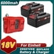thumbnail image 1 of 2 Packs de Baterías de 18V 6000mAh Compatibles con Einhell Tools X-Change 4511396 4511437neu PXBP-600 PX-BAT52 Batería Inalámbrica para Herramientas Eléctricas + Juego de Cargador Dual, 1 of 8