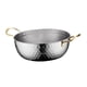 thumbnail image 5 of Olla coreana para ramen, fideos instantáneos, sartén de calentamiento rápido, ollas secas, olla de doble oreja para mariscos, olla de acero inoxidable Plata 18cm, 5 of 5