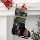thumbnail image 2 of La Familia Addams 3 Tema: Calcetines de Navidad, fino lino blanco para colgar en escaleras y chimenea, decoración navideña para el hogar, regalo de Navidad.54cm×38cm, 2 of 5