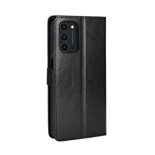 Funda tipo libro para Oukitel K9 Pro, cartera todo‑en‑uno, funda multifuncional con tarjetero y correa de muñeca desmontable