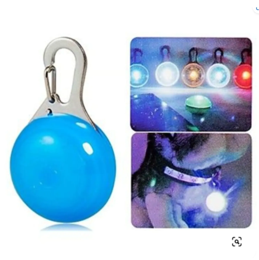 Genérico - Collares Pitbull De Acero Inoxidable Para Perros Azul