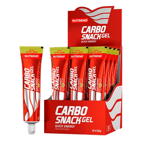 Nutrend - Carbo Snack Gel En Tubo 50Gr 12 Unidades Green Apple -
