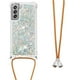 thumbnail image 5 of Funda FOXDOCK para Samsung Galaxy S21 FE con Cuerda Ajustable, Brillo Líquido, Protección Antigolpes y Lente – Ideal para Regalo, 5 of 6