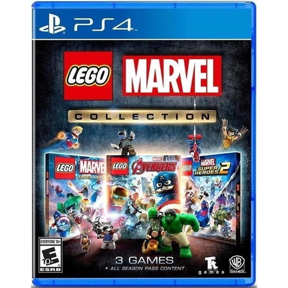 Lego Marvel Collection Ps4 Juego Físico azul