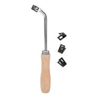 Magideal - Herramienta Para Ranurar Pisos, Herramienta De Ranurado Portátil Con Cabezales De Repuesto Para Pisos De Pvc Para Carpintería, Proyectos De Madera Y B