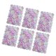 thumbnail image 1 of 6 Piezas De Paneles De Pared De Flores Artificiales Decoración De Lugar De Boda Rosa Blanco, 1 of 3