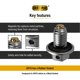 thumbnail image 2 of Tapón de Drenaje GoldPlug M12x1.75 de Acero Magnético, 2 of 4