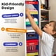 thumbnail image 4 of Organizador semanal de ropa Handy Laundry Kids con 6 estantes, color azul, 4 of 6