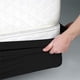 thumbnail image 2 of Cubierta de muelle de caja tamaño reina, alternativas para falda de cama, material tejido liso y elástico envuelve alrededor de 4 lados del muelle de caja, resistente a las arrugas y el desv, 2 of 3
