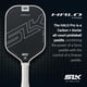 thumbnail image 2 of Paleta de pickleball Selkirk Sport SLK Halo Pro MAX negra, 2 of 6