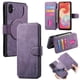 thumbnail image 4 of Funda Billetera Magnética para Samsung Galaxy A04E Soporte Tarjetas Desmontable Morado, 4 of 6