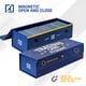 thumbnail image 5 of Caja de almacenamiento para tarjetas coleccionables HOMEXPRO, fácil de plegar [paquete de 3], 5 of 6