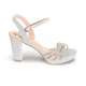 thumbnail image 2 of Sandalia Tacón Plata Andarina, 2 of 5