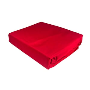Zahr - Juego De Sábanas Marina Lisa 1.5 Plazas Rojo