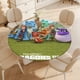 thumbnail image 4 of Dragones: Equipo de rescate-theme Fitted Round Tablecloths Elastic Edged Table Covers Waterproof Table Cloth for Kitchen Holiday Party Tables Decor 120cm, 4 of 6