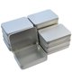 thumbnail image 1 of Caja de almacenamiento Wobe 11,5 × 8,5 × 2,4 cm plateada - paquete de 12, 1 of 8