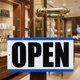 thumbnail image 2 of Closed Sign for Business, Double-Sided with Clock, Will Return, 2 of 3