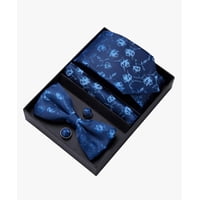 Riqui - Set Corbata + Humita + Pañuelo + Gemelos