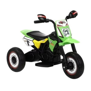Vipnetwork - Triciclo Infantil Tipo Moto 3 Ruedas Verde