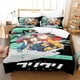 thumbnail image 1 of Flcl Bedding Set Single Twin Full Queen King Size Bed Set Aldult Kid Bedroom Duvetcover Sets 3D Print bed sheet set Kawaii Bed Sheets, 1 of 5
