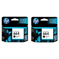 Pack 2 Cartuchos Hp 664 Negro Original 1115/2135/3635/3835