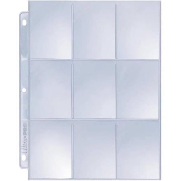 Serie Ultra Pro Silver de 9 páginas de bolsillo (paquete de 25 unidades)