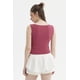 thumbnail image 3 of Polera Mujer Aplicación Con Cordón Magenta, 3 of 4