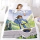 thumbnail image 5 of Nausicaä del Valle del Viento anti-pilling, suave, ligera, esponjosa y acogedora de lujo para hogar y cocina – Perfecta para niños y adultos,80X100cm, 5 of 6