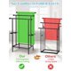 thumbnail image 4 of Portatoallas Haturi de 3 niveles 99 cm negro de metal con cesta, 4 of 8