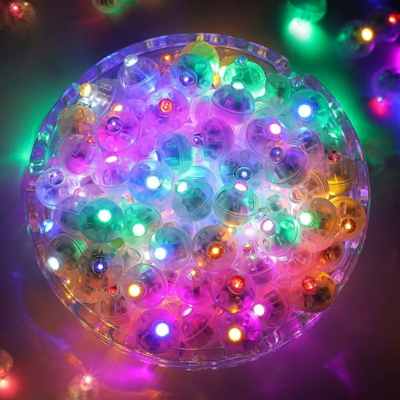 Luces LED ZGWJ 100 piezas mini para decoraciones de fiesta