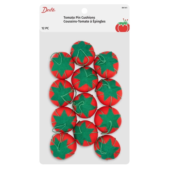 Alfiletero Dritz en Forma de Tomate Cherry Tamaño 12 Piezas