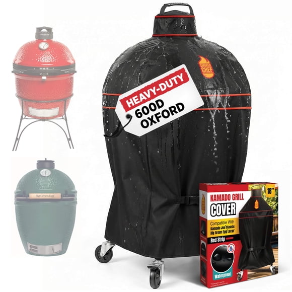 Funda para Parrilla Smoker Chef Kamado Joe 18" Impermeable