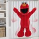 thumbnail image 5 of Elmo-theme 4-Piece Shower Curtain Set with Rugs, Waterproof Bathroom Decor Set Includes Bath Mat, U-Shaped Rug, Toilet Lid Cover and Curtain with Hooks, 5 of 6