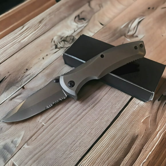 Navaja Cuchillo Supervivencia Shell Platinun Am77 Navaja Plegable Corta Pluma Cortapluma