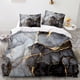 thumbnail image 1 of ed Textured Marble Bedding Set Boys Girls Duvet Cover Pillowcase Bed Kids Adult Home Textileextile, 1 of 5