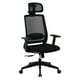 thumbnail image 1 of Silla De Escritorio Ades Negro Sop Lumbar Ajust C/cabecero Oficina Ofix, 1 of 2
