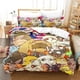 thumbnail image 1 of Priting Cartoons Odd Taxi Bedding Set Boys Girls Size Duvet Cover Pillowcase Bed Kids Adult Fashion Home Textiles Bed Sheets, 1 of 5
