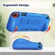 thumbnail image 4 of Funda protectora Fintie Kids para Nintendo Switch con 2 juegos, color azul, 4 of 9