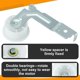 thumbnail image 3 of Polea tensora para secadora Appliancemate DC93-00634A Samsung, 3 of 7
