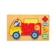 thumbnail image 2 of Rompecabezas De Números Montessori Juguetes Para Niños De 3 Años Para Habilidades Motoras Finas Preescolares Camión De Bomberos, 2 of 5