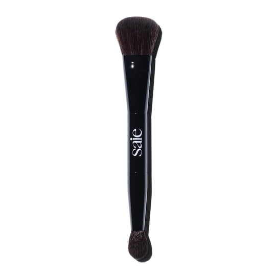 Brocha De Maquillaje Saie The Double Brush Para Polvo Y Crema