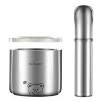 Magideal - Juego De Molido De Especias Resistente Con Mortero Y Maja Para Salsa Picante De Jengibre Y Pimienta