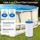 thumbnail image 2 of Cartucho de Filtro para Piscina Future Way Tipo A/C Paquete de 4 20 cm, 2 of 9