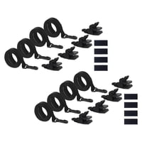 Magideal - Kit De Fijación De Rodillos Para Cubierta Solar De 24 Piezas Para Piscinas, Universal, Alta Calidad, Fácil Instalación, Sujeción Fuerte, Accesorios Pa